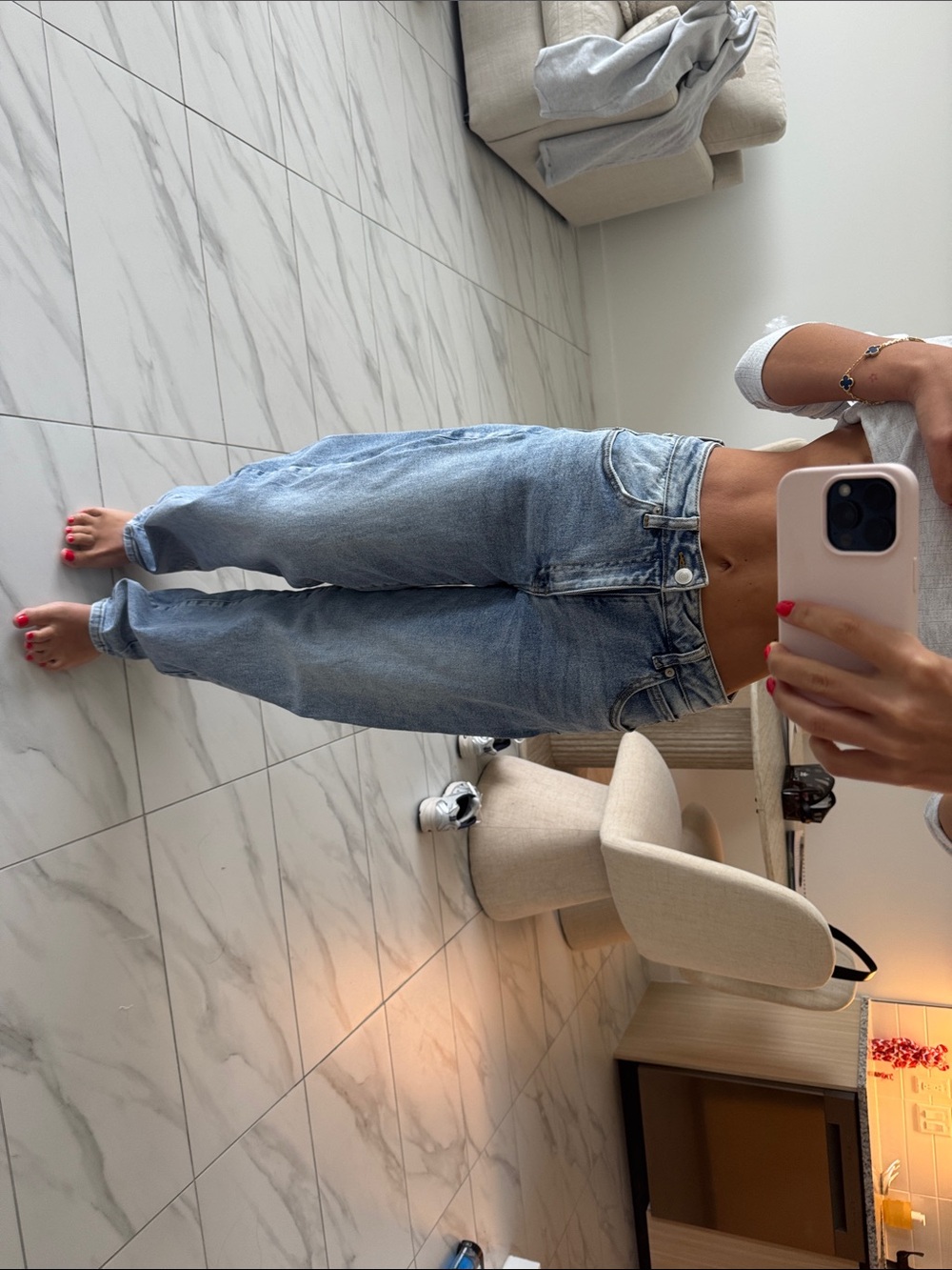 Relaxed fit jeans